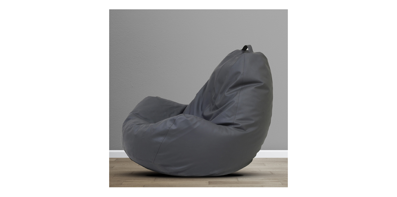 Grey bean bag online ikea