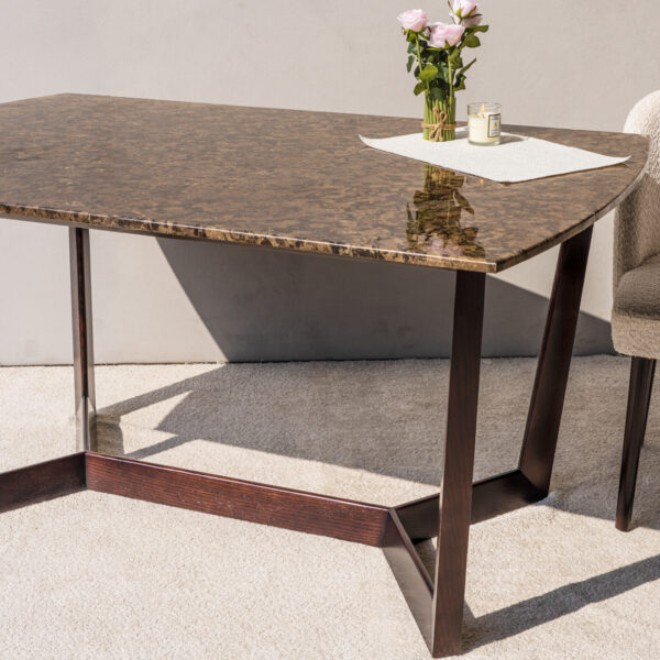 DALTON MARBLE DINING TABLE - Image 4