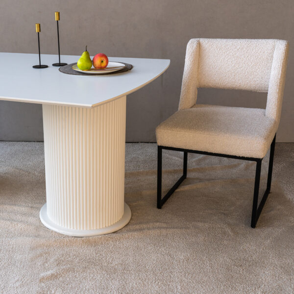 LARSON 6 SEATER WOODEN TABLE - Image 7
